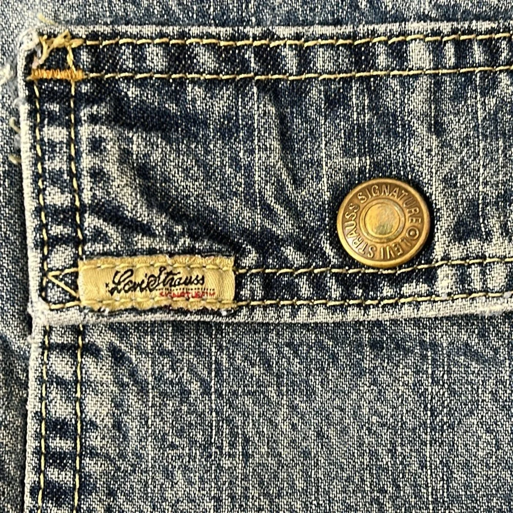 Levi's Blue Relaxed Fit Jeans Men’s Size 34 Cargo Shorts Blue Denim Shorts